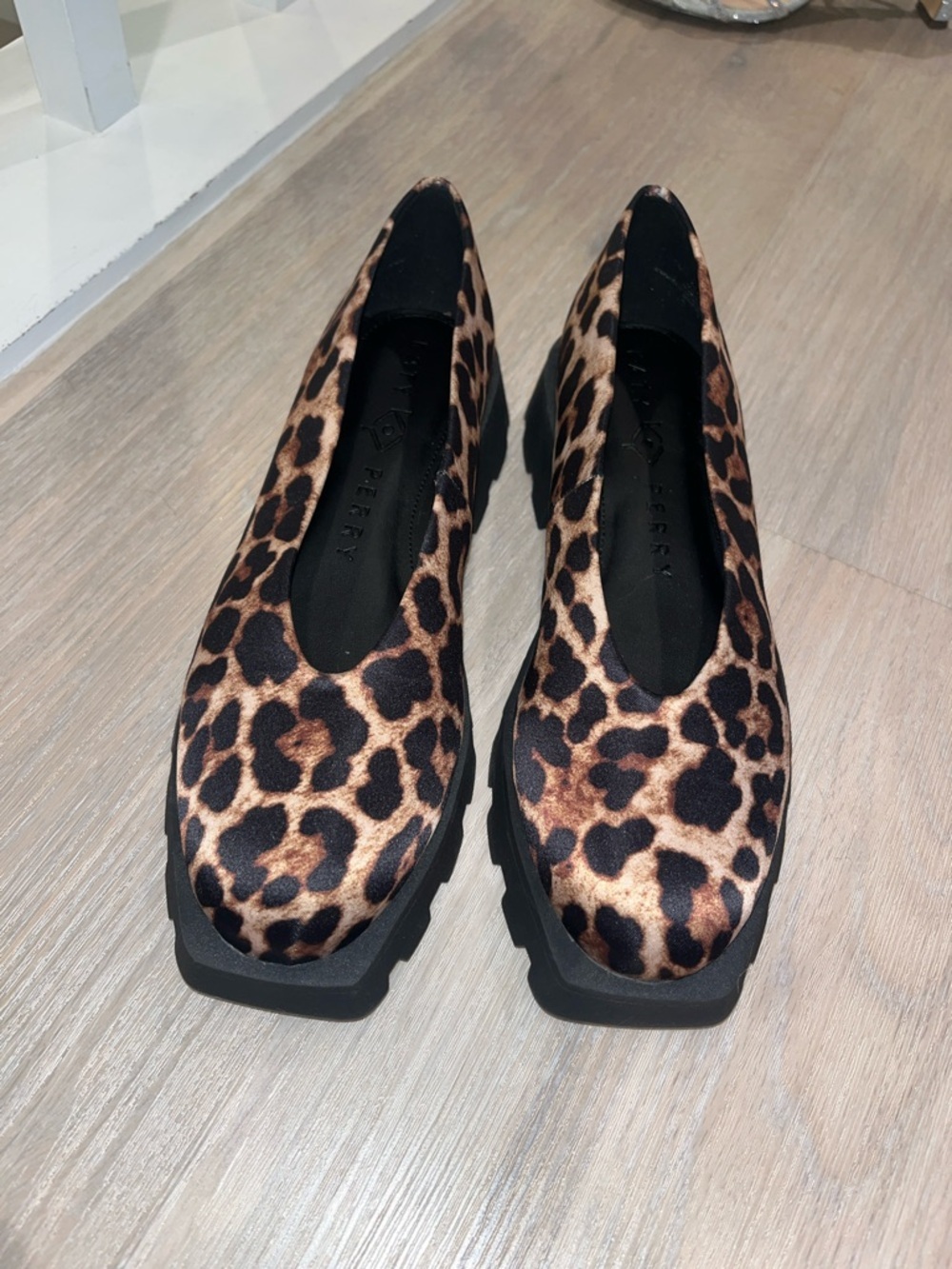 Katy Perry the daarling slip on coffee multi loafers size 8.5 cheetah darling - Picture 2 of 11